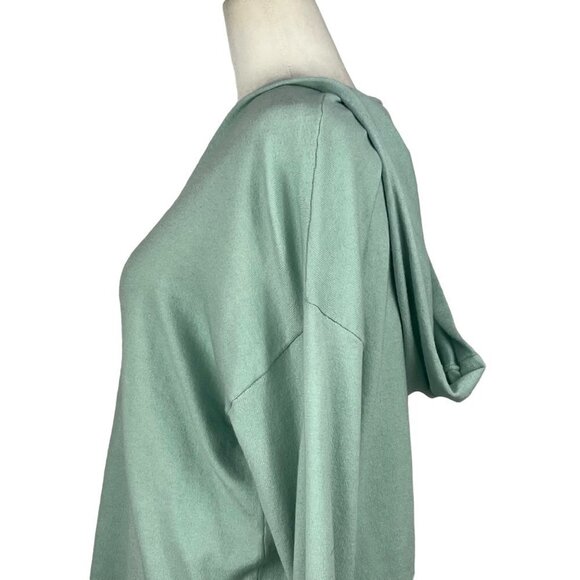 Magaschoni WOMEN'S SEA BREEZE HOODIE SWEATER NEW WITH TAG GREEN‎ SIZE SMALL - Picture 6 of 15
